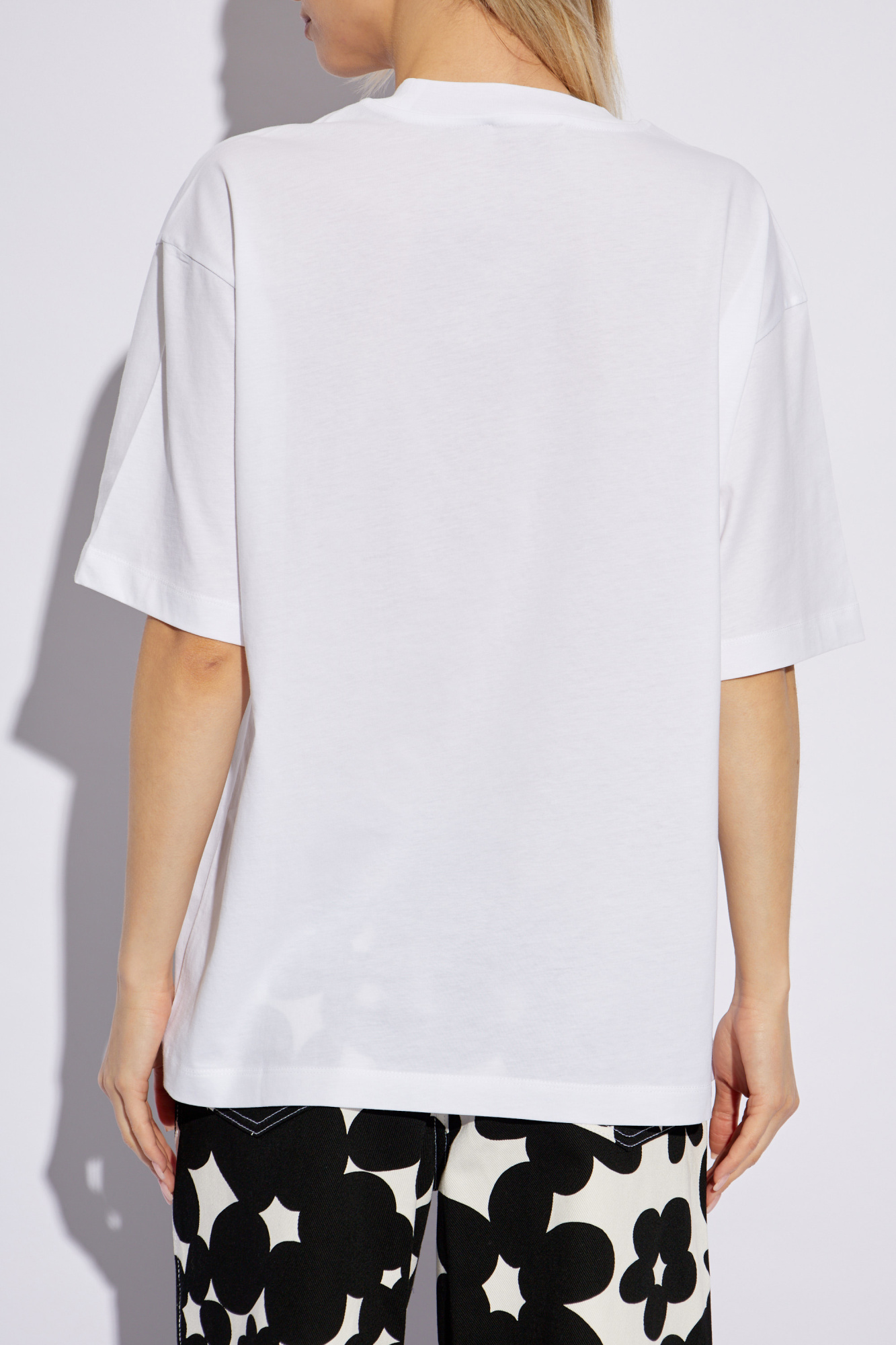 Marni T-shirt with printed logo | Women's Clothing | Vitkac